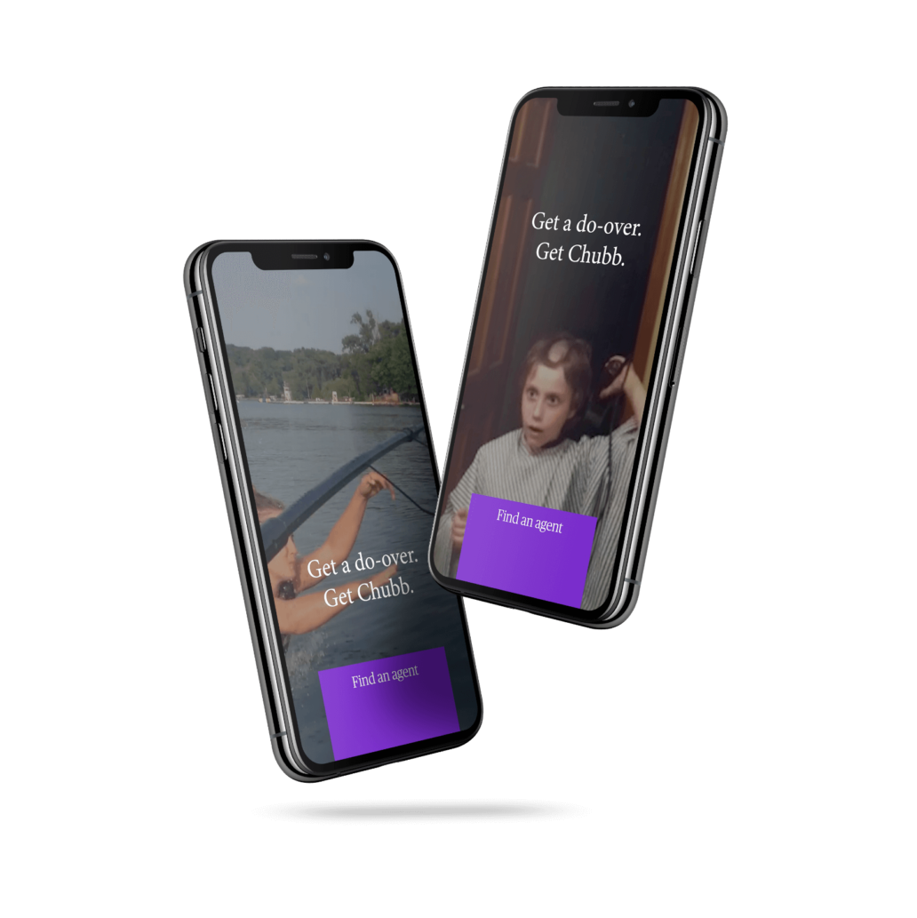 Chubb phone mockup