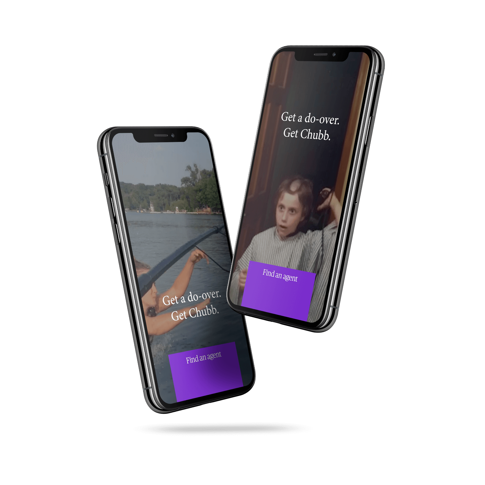 Chubb phone mockup