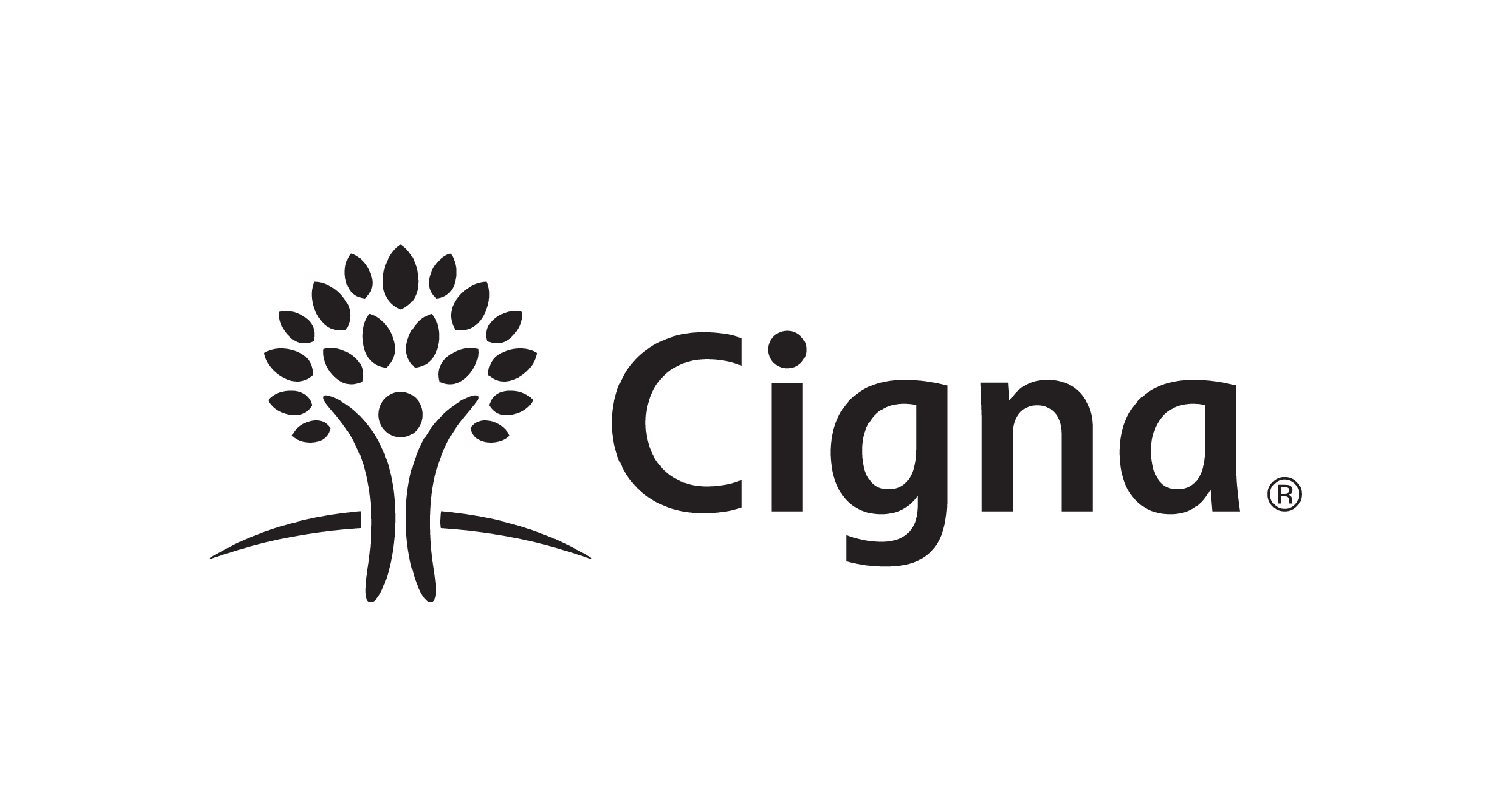 Cigna logo black