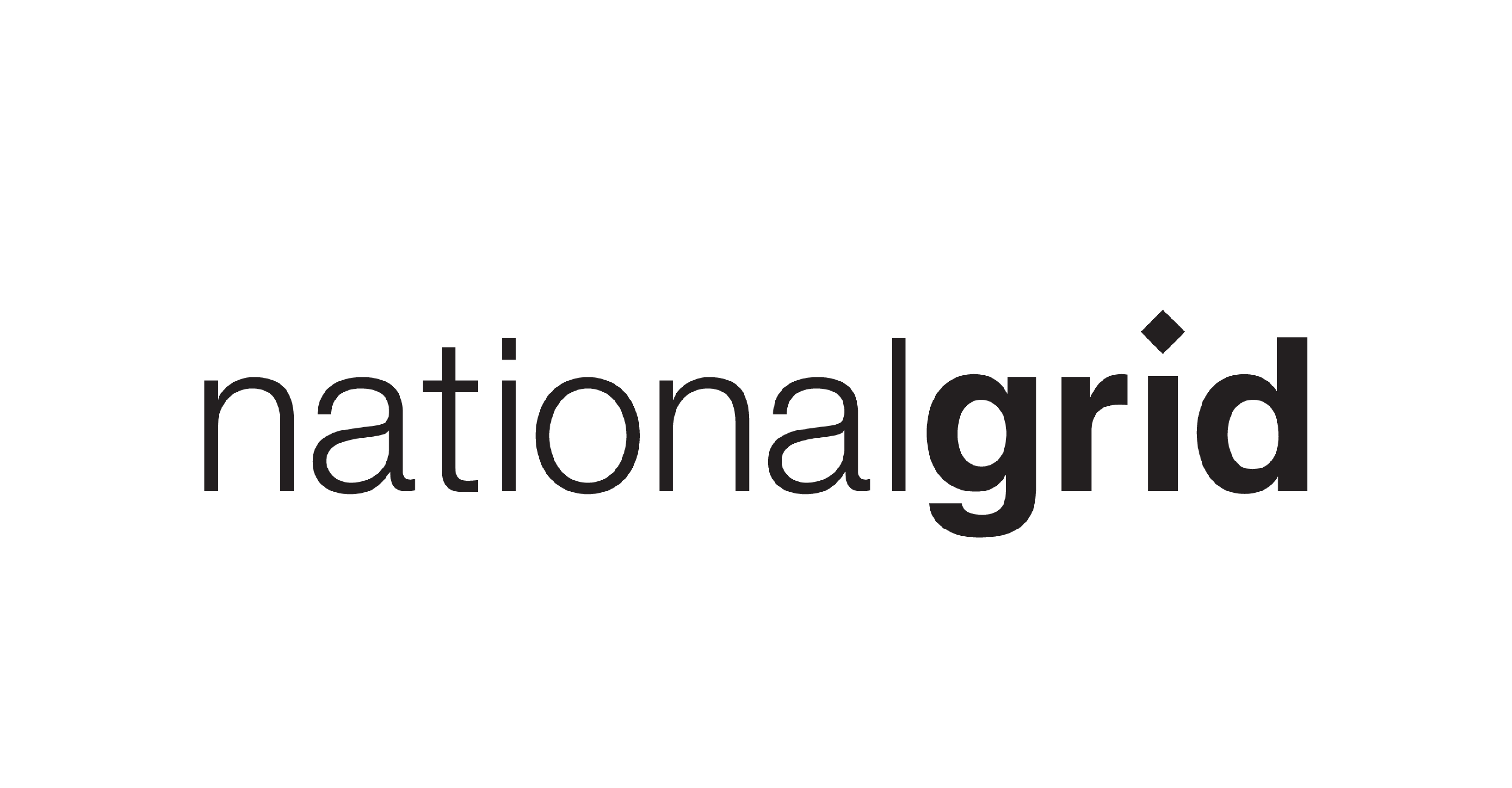 National Grid logo black
