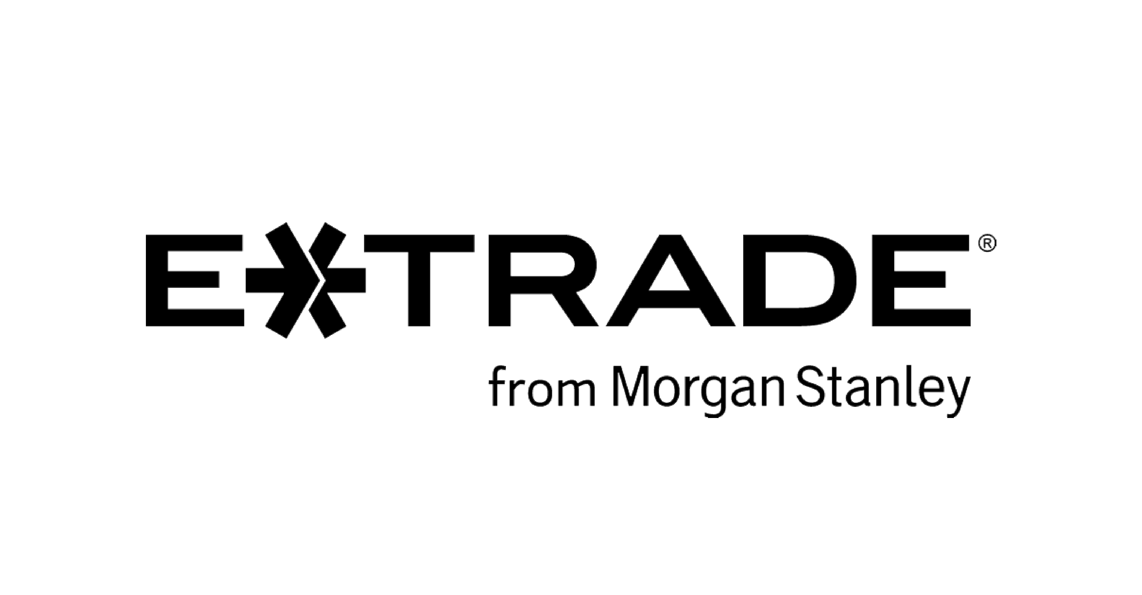 E-Trade logo black