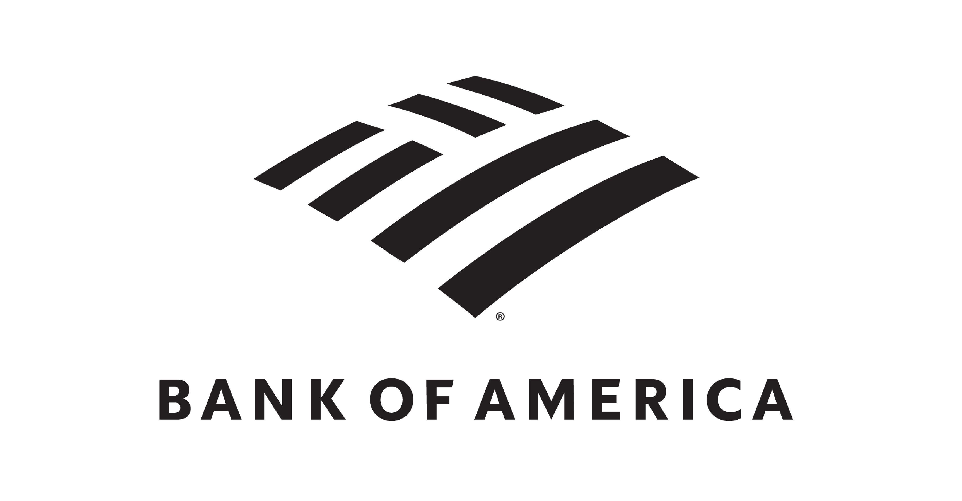 Bank of America logo black
