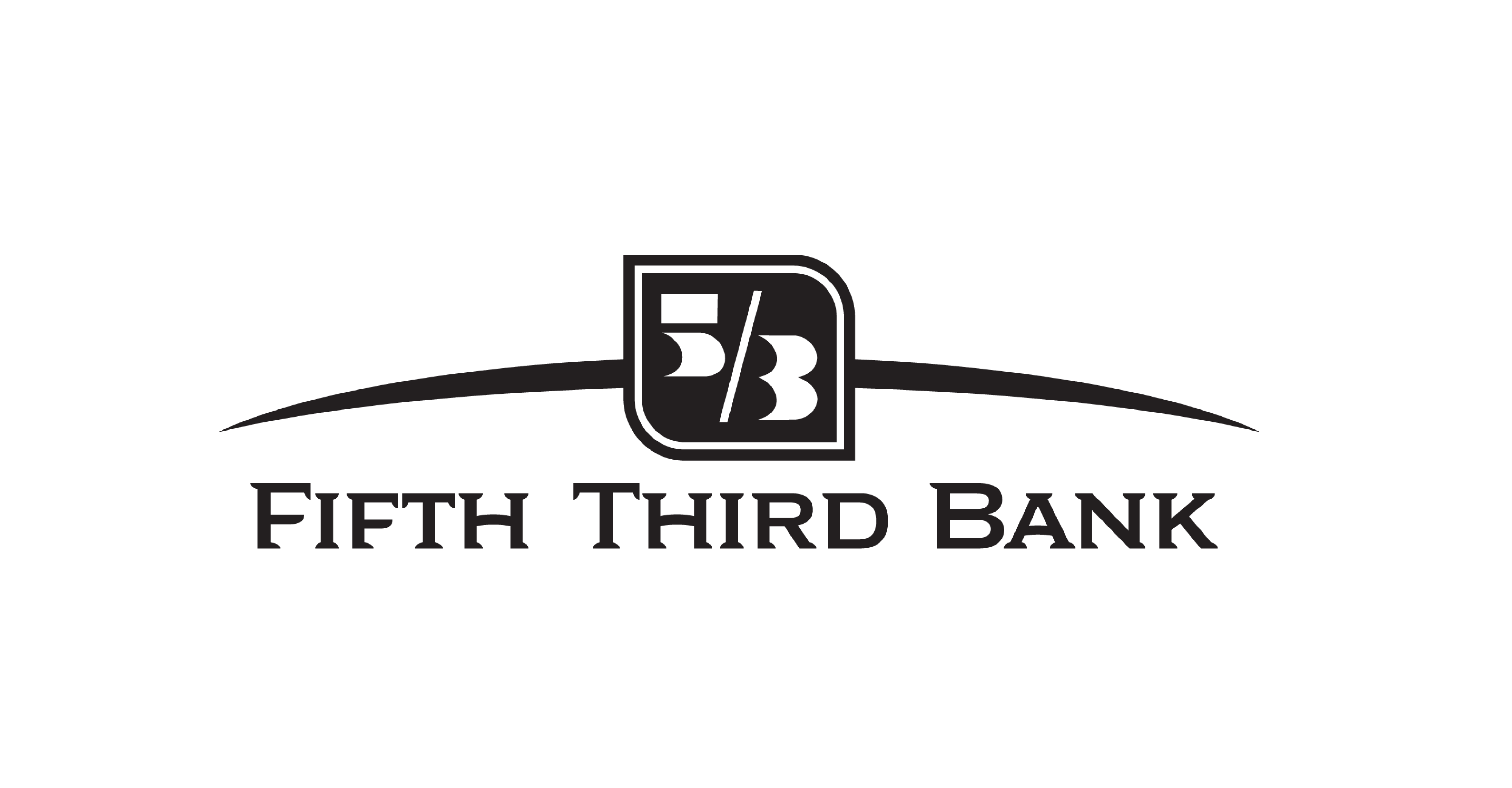 Fifth Third Bank logo black