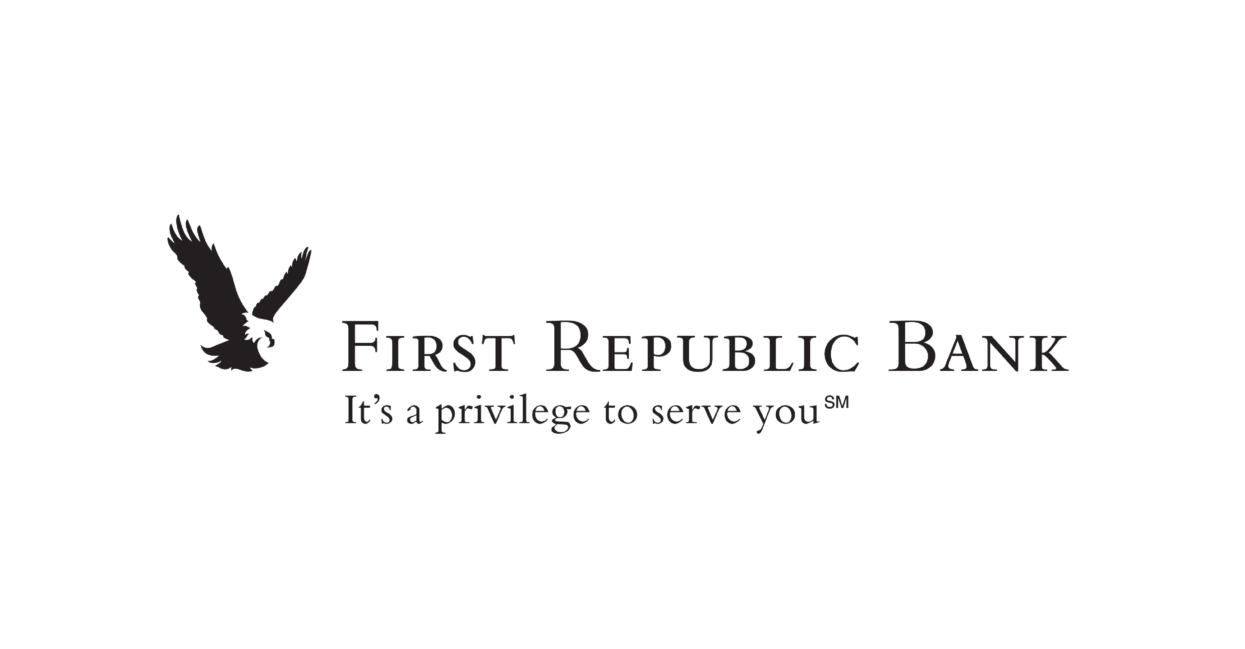First Republic Bank logo black