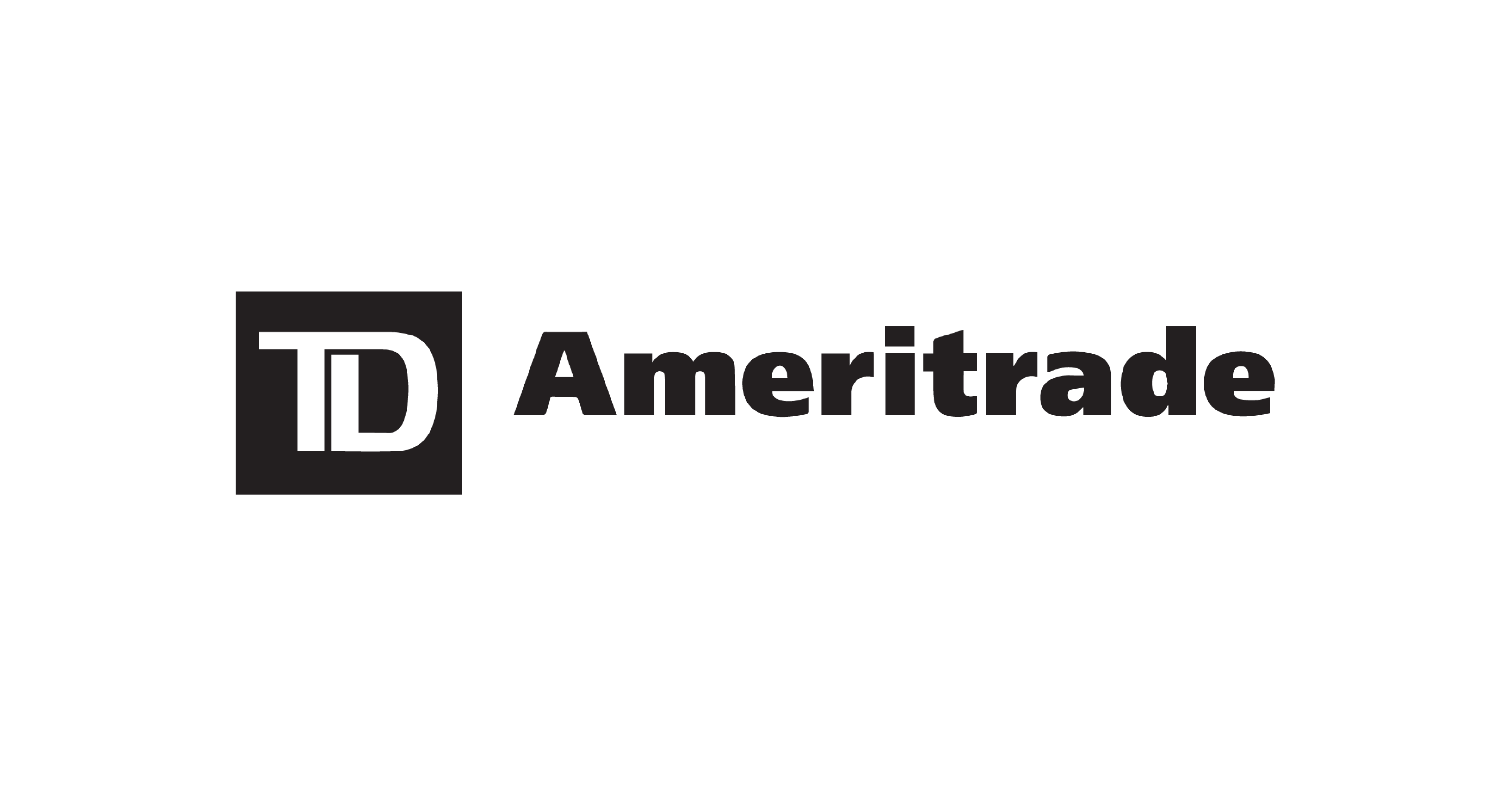 TD Ameritrade logo black