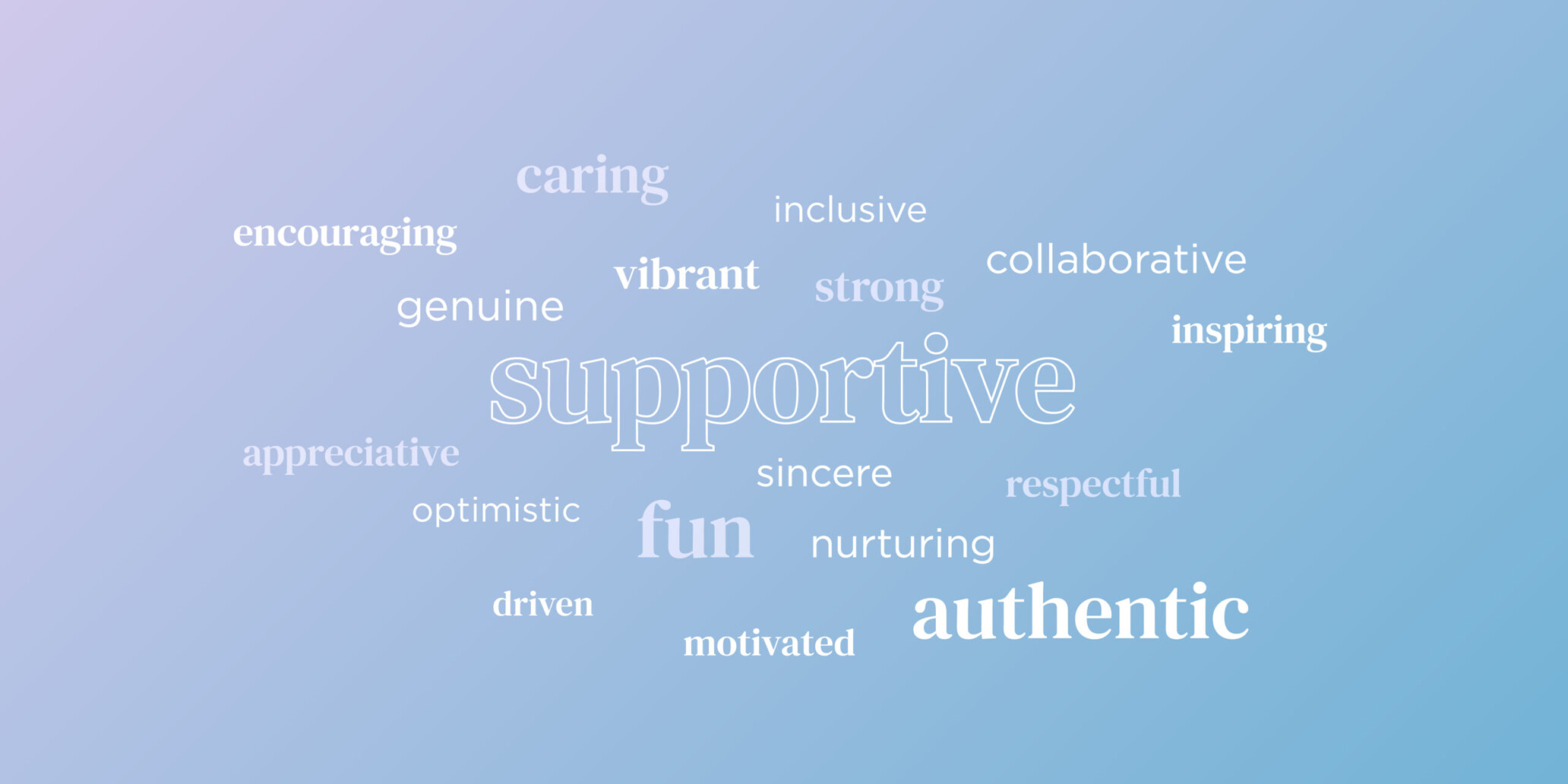 Summer Friday word cloud