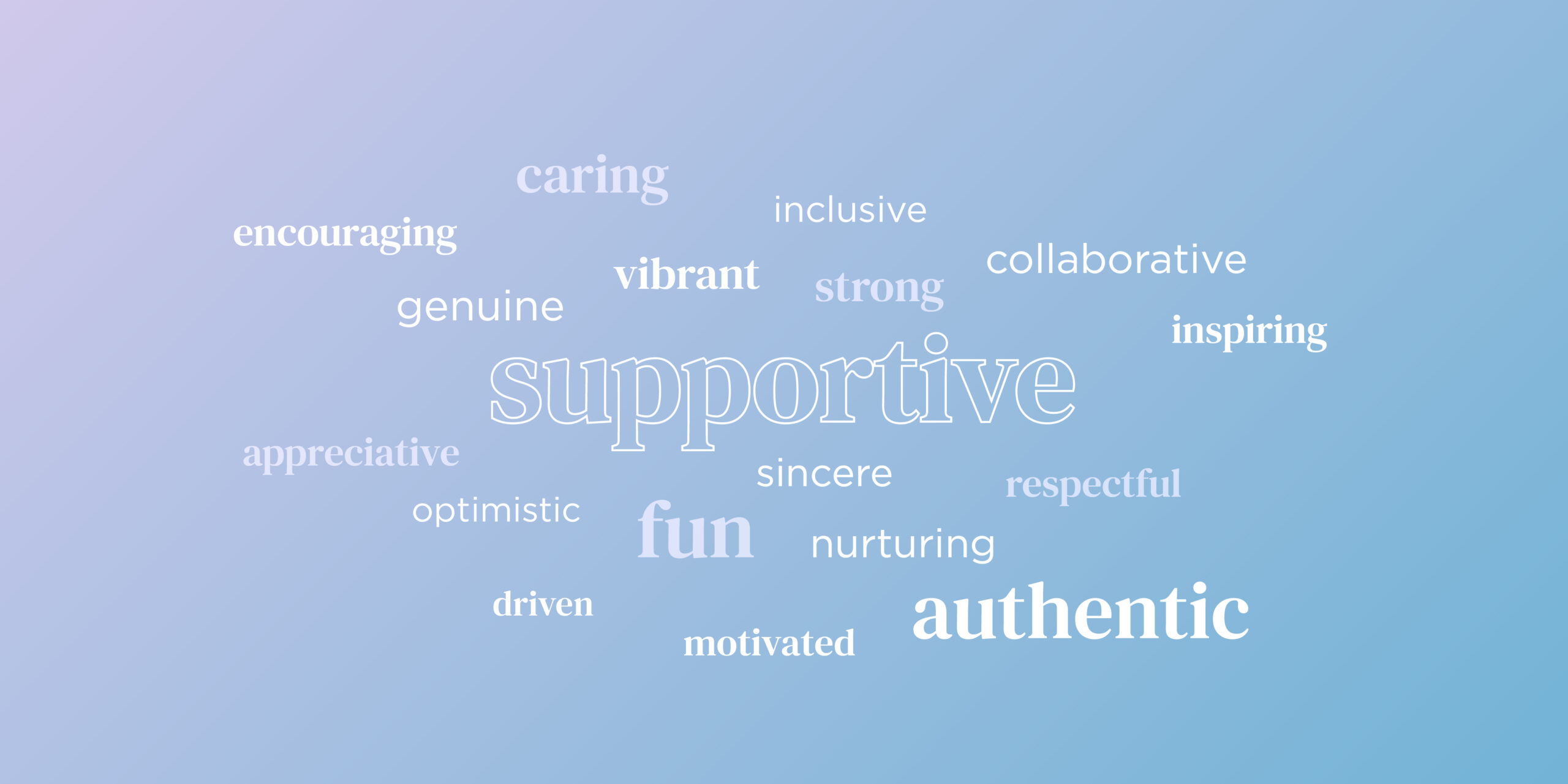 Summer Friday word cloud