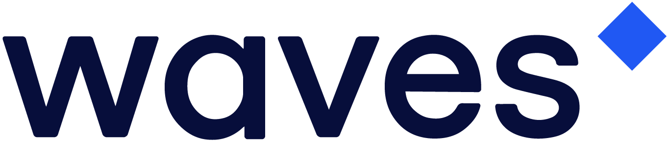Waves logo - full color