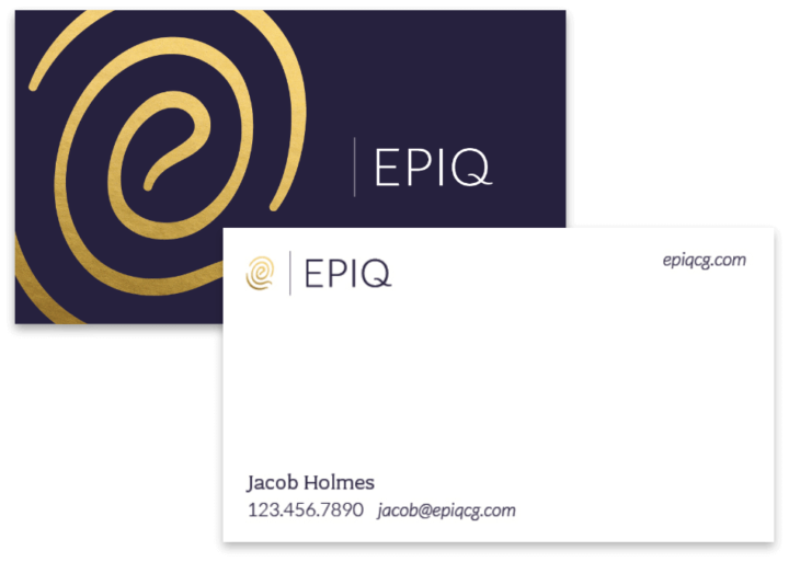 epiq business cards