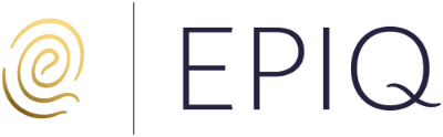 epiq logo gold and black