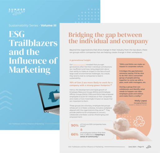 ESG Trailblazers and the Influence of Marketing